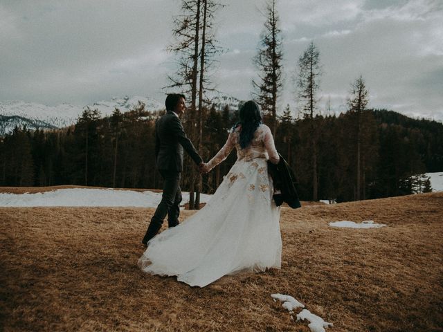 Il matrimonio di Steve e Claire a Corvara in Badia- Corvara, Bolzano 291