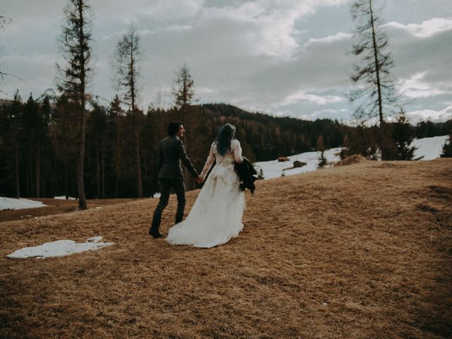 Il matrimonio di Steve e Claire a Corvara in Badia- Corvara, Bolzano 293