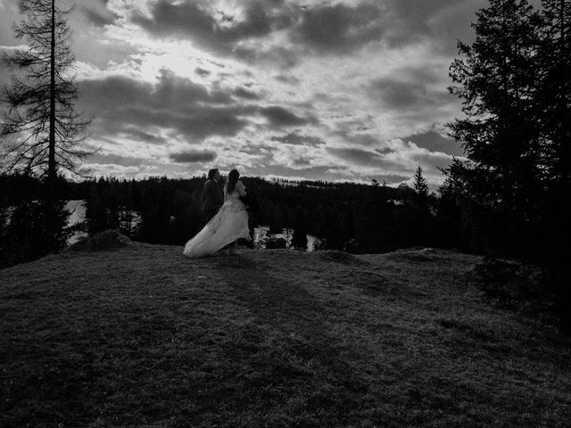 Il matrimonio di Steve e Claire a Corvara in Badia- Corvara, Bolzano 295