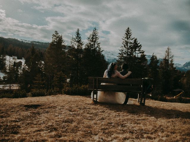 Il matrimonio di Steve e Claire a Corvara in Badia- Corvara, Bolzano 306