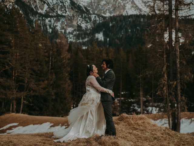 Il matrimonio di Steve e Claire a Corvara in Badia- Corvara, Bolzano 322