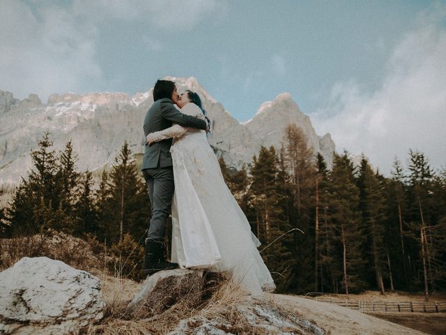 Il matrimonio di Steve e Claire a Corvara in Badia- Corvara, Bolzano 331