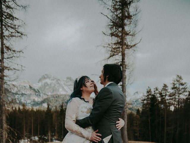 Il matrimonio di Steve e Claire a Corvara in Badia- Corvara, Bolzano 335