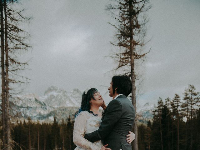 Il matrimonio di Steve e Claire a Corvara in Badia- Corvara, Bolzano 336