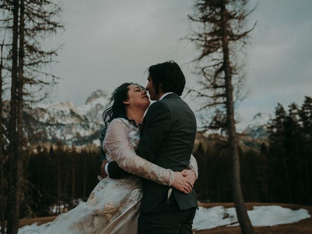 Il matrimonio di Steve e Claire a Corvara in Badia- Corvara, Bolzano 341