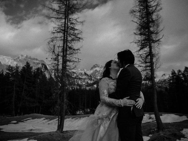 Il matrimonio di Steve e Claire a Corvara in Badia- Corvara, Bolzano 343