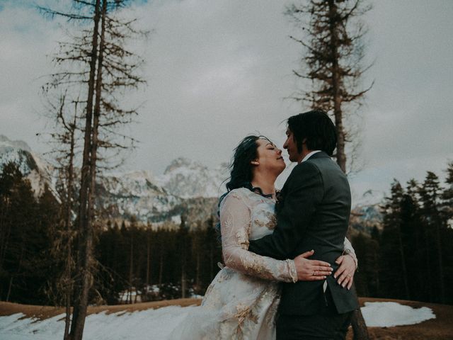 Il matrimonio di Steve e Claire a Corvara in Badia- Corvara, Bolzano 344