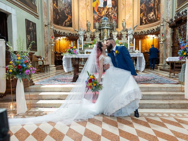 Il matrimonio di Guido e Valentina a Bergamo, Bergamo 98