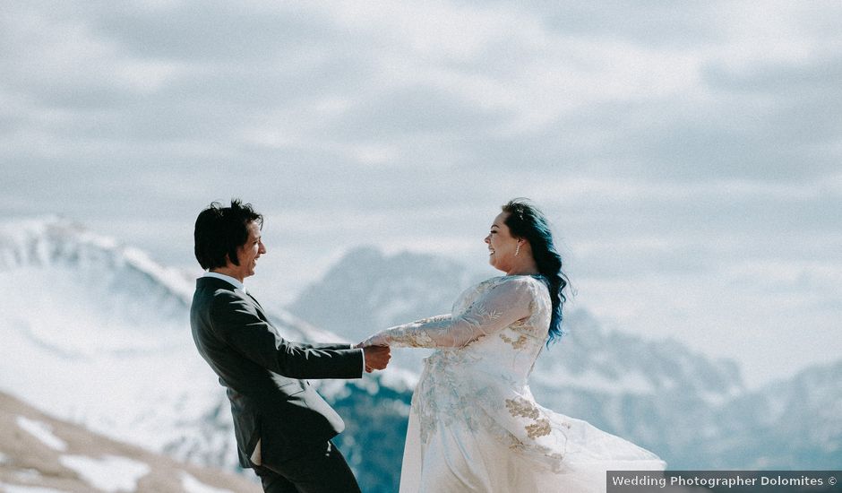 Il matrimonio di Steve e Claire a Corvara in Badia- Corvara, Bolzano