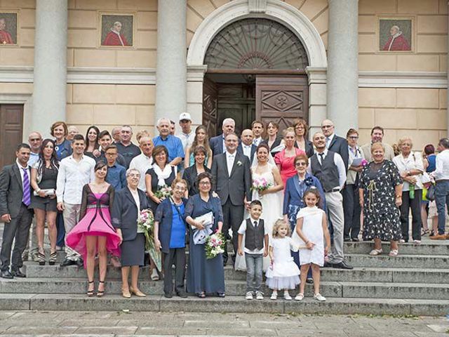 Il matrimonio di Massimo  e Paola a Turate, Como 61