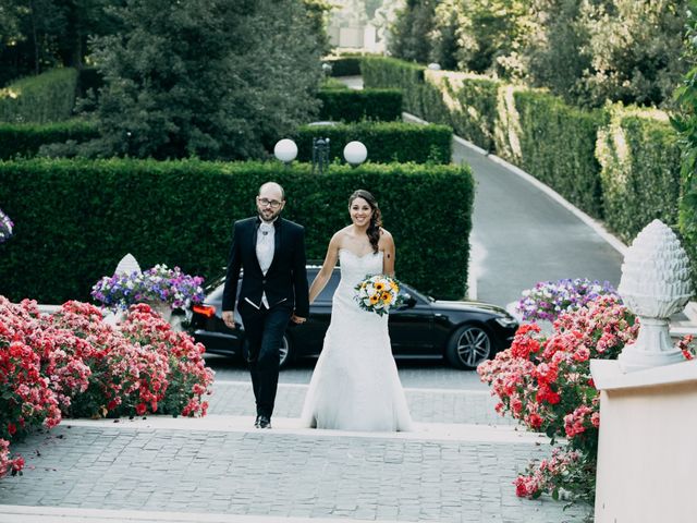 Il matrimonio di Fabio e Silvia a Grottaferrata, Roma 1