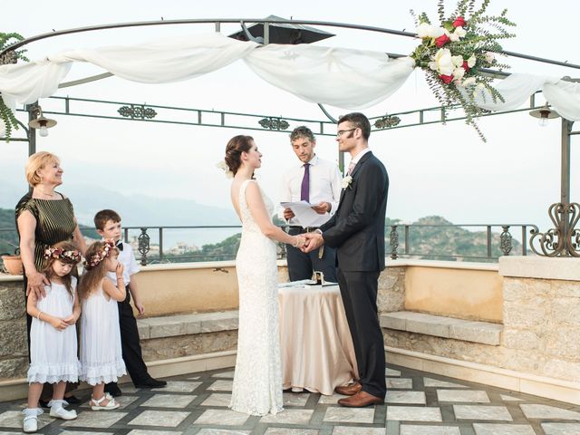 Il matrimonio di James e Marina a Taormina, Messina 2