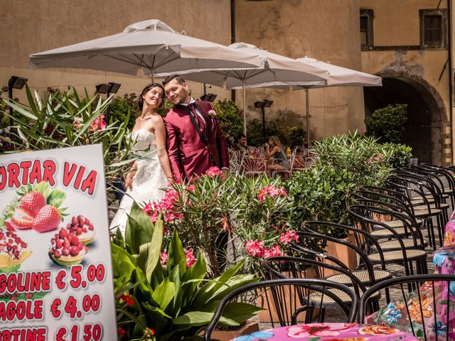 Il matrimonio di Mario e Sara a Nemi, Roma 48