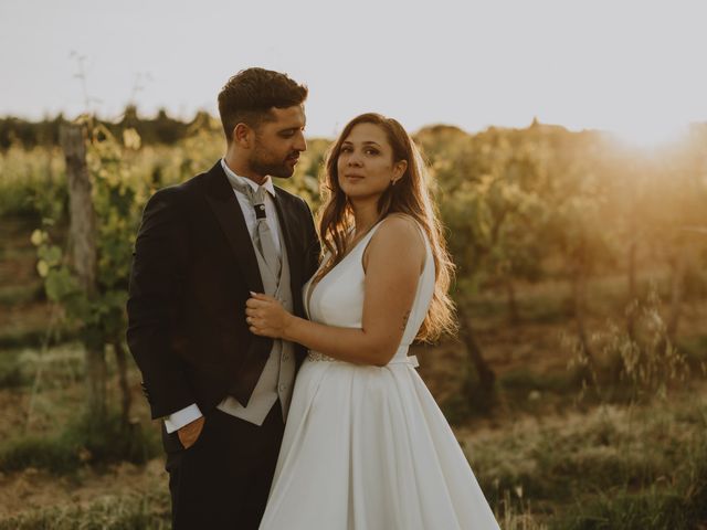 Il matrimonio di Raffaele e Giulia a Castelnuovo Berardenga, Siena 205