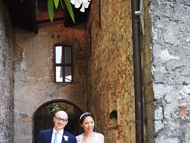 Il matrimonio di Wenting e Lorenzo a Laveno-Mombello, Varese 14
