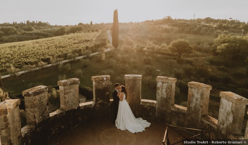 Il matrimonio di Raffaele e Giulia a Castelnuovo Berardenga, Siena
