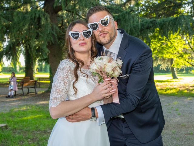 Il matrimonio di Alex e Greta a Pessano con Bornago, Milano 117