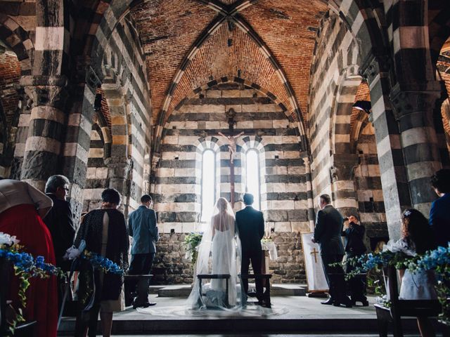 Il matrimonio di Ennio e Verusca a Portovenere, La Spezia 16