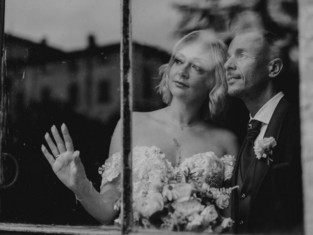 Il matrimonio di Claudio e Elena a Pontassieve, Firenze 1
