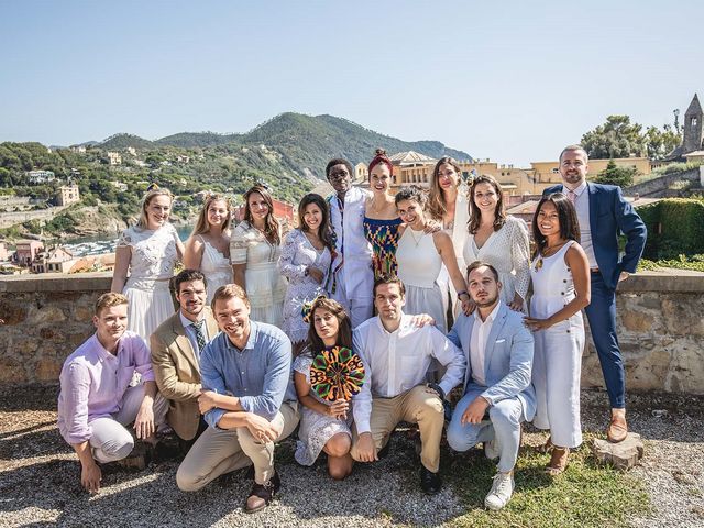 Il matrimonio di Kwame e Anouk a Sestri Levante, Genova 30