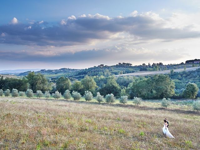 Il matrimonio di Geronimo e Sara a Castelnuovo Berardenga, Siena 3