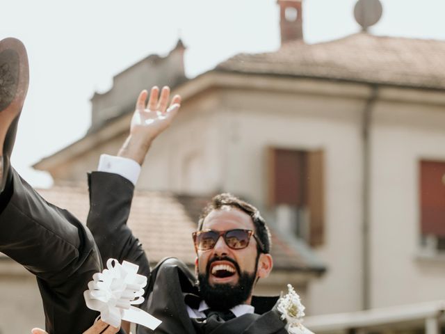 Il matrimonio di Simone e Shannon a Assago, Milano 28