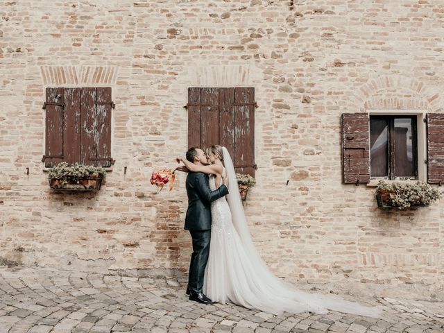 Il matrimonio di Carmelo e Emanuela a Montegridolfo, Rimini 34