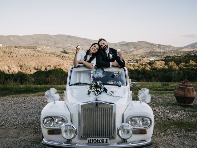 Il matrimonio di Marco e Ambra a Greve in Chianti, Firenze 1