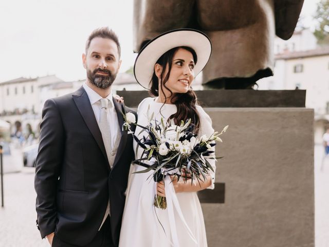 Il matrimonio di Marco e Ambra a Greve in Chianti, Firenze 93