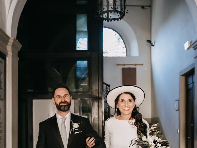 Il matrimonio di Marco e Ambra a Greve in Chianti, Firenze 108