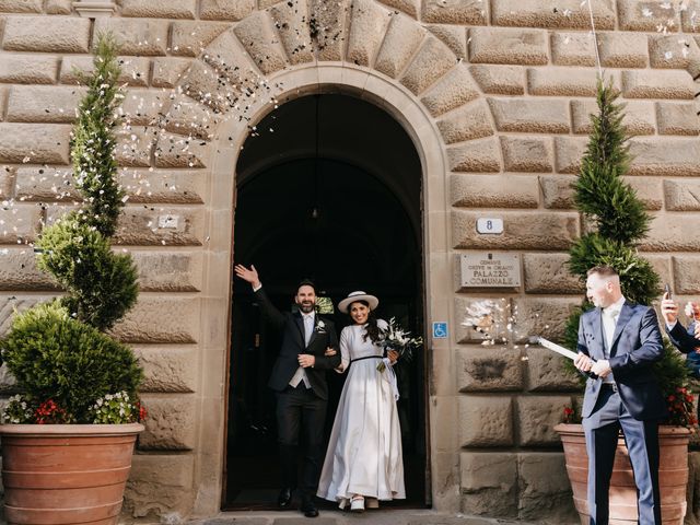 Il matrimonio di Marco e Ambra a Greve in Chianti, Firenze 111