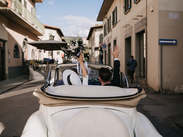 Il matrimonio di Marco e Ambra a Greve in Chianti, Firenze 116