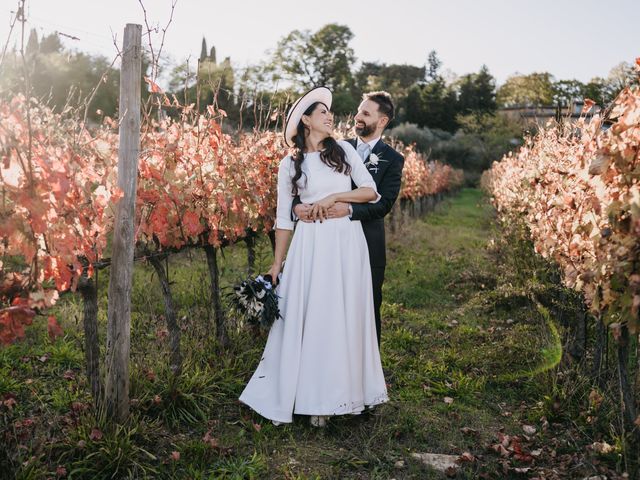 Il matrimonio di Marco e Ambra a Greve in Chianti, Firenze 126