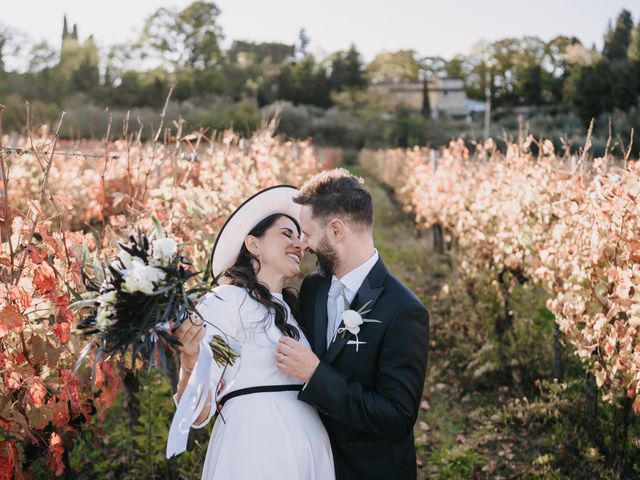 Il matrimonio di Marco e Ambra a Greve in Chianti, Firenze 128