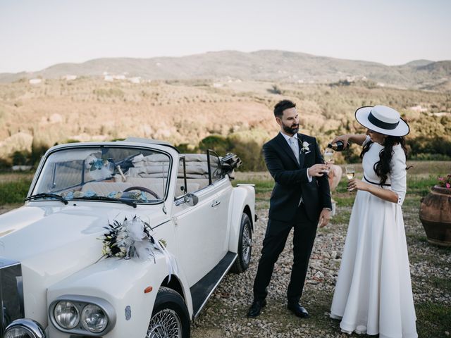 Il matrimonio di Marco e Ambra a Greve in Chianti, Firenze 169