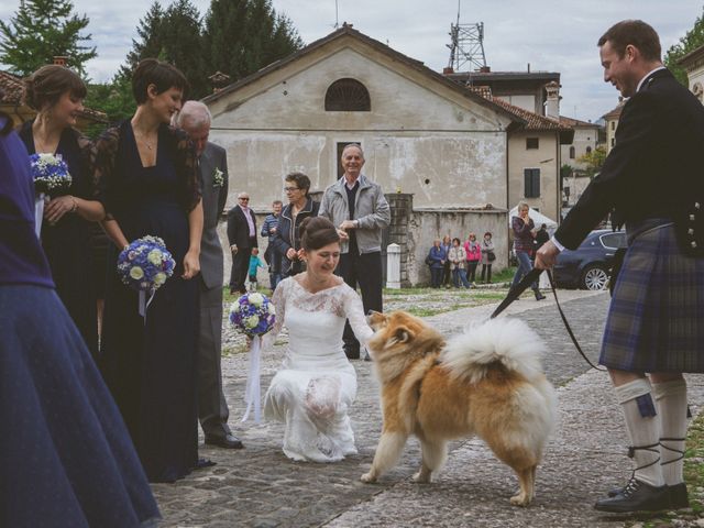 Il matrimonio di Sebastien e Elisa a Feltre, Belluno 33