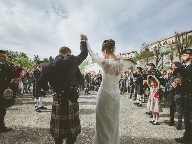 Il matrimonio di Sebastien e Elisa a Feltre, Belluno 72