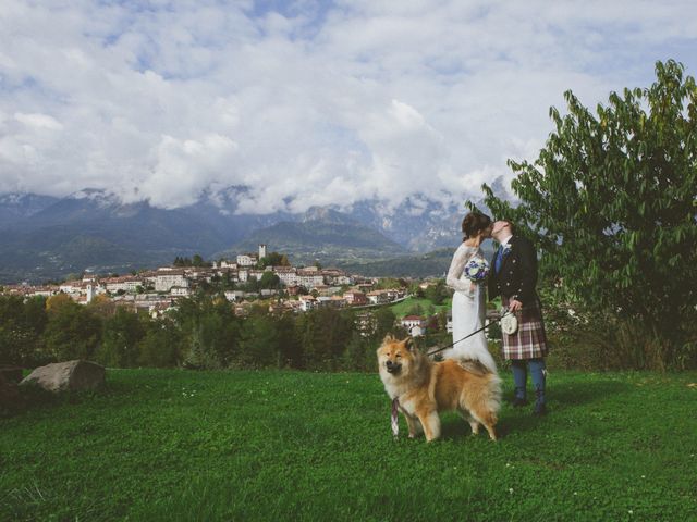 Il matrimonio di Sebastien e Elisa a Feltre, Belluno 78