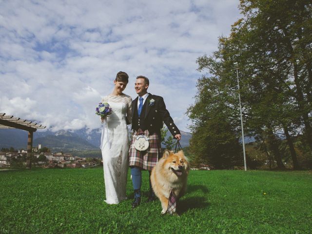 Il matrimonio di Sebastien e Elisa a Feltre, Belluno 1