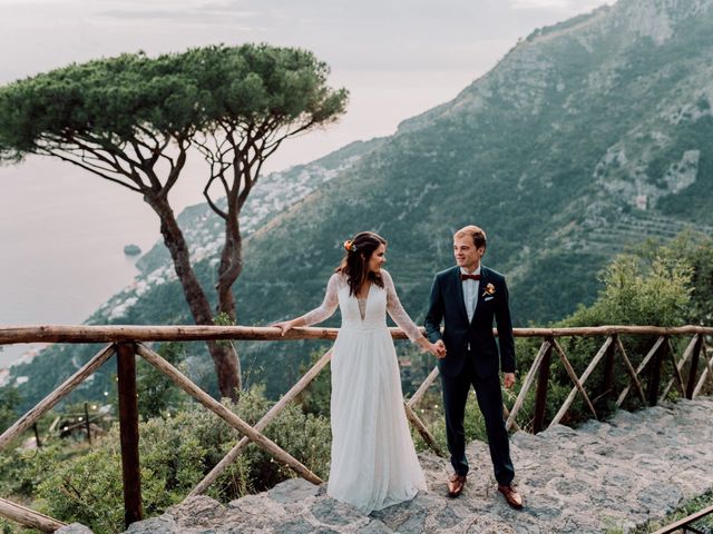 Il matrimonio di Thomas e Carmen a Furore, Salerno 1