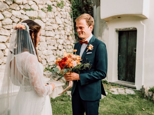 Il matrimonio di Thomas e Carmen a Furore, Salerno 54