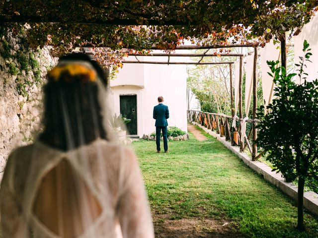 Il matrimonio di Thomas e Carmen a Furore, Salerno 91