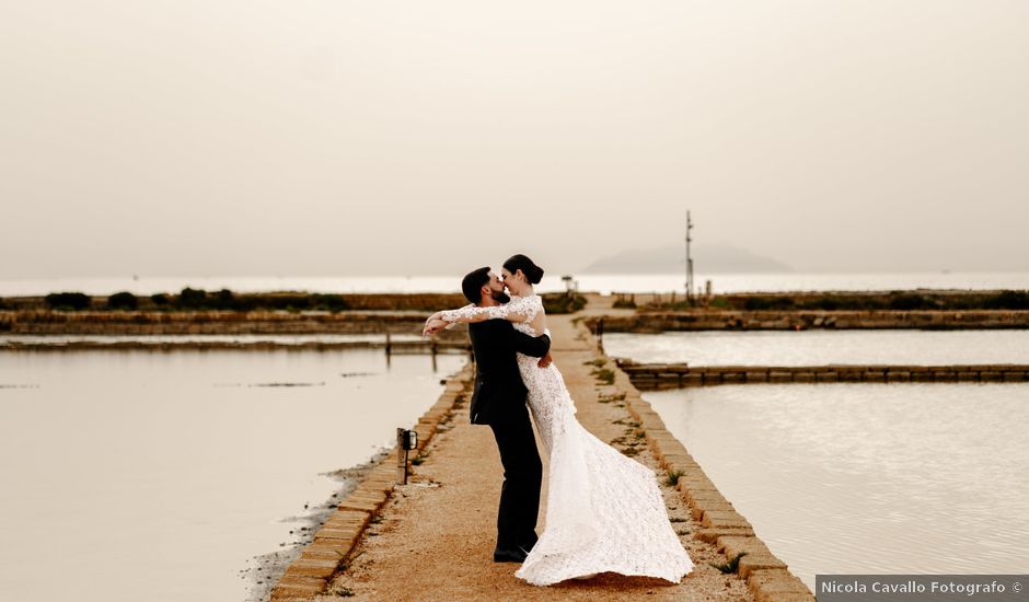 Il matrimonio di Vincenzo e Greta a Marsala, Trapani