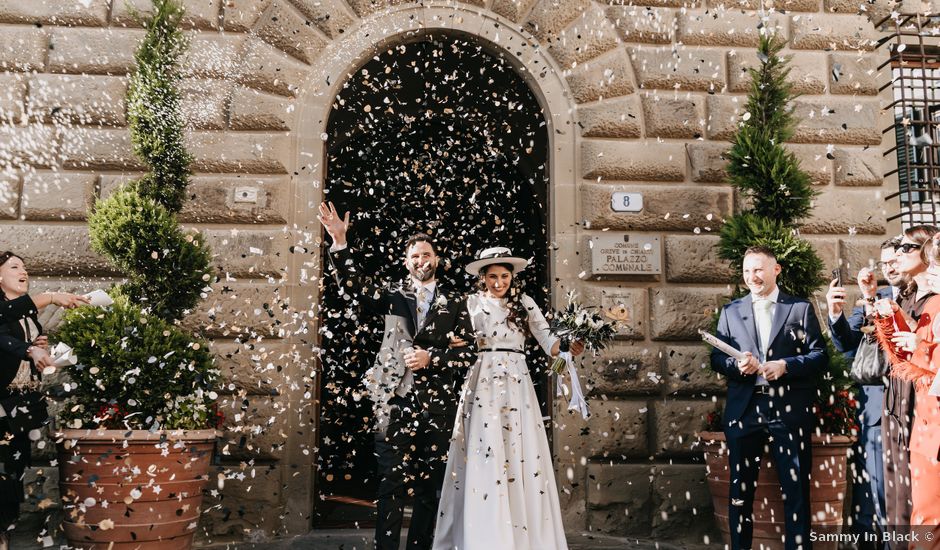 Il matrimonio di Marco e Ambra a Greve in Chianti, Firenze