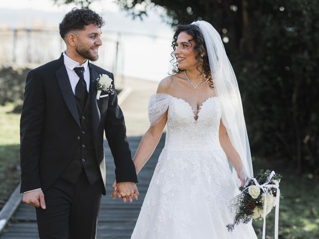 Il matrimonio di Luca e Monica a Canzo, Como 71