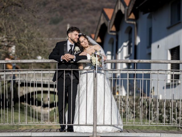 Il matrimonio di Luca e Monica a Canzo, Como 72