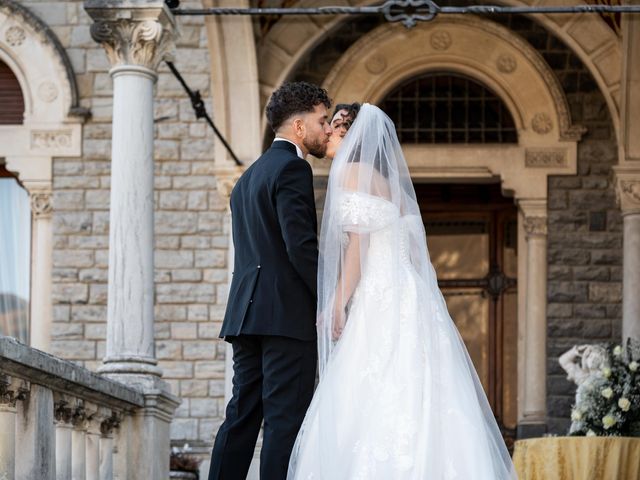 Il matrimonio di Luca e Monica a Canzo, Como 78