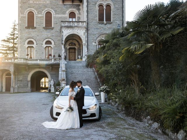 Il matrimonio di Luca e Monica a Canzo, Como 85