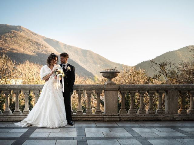 Il matrimonio di Luca e Monica a Canzo, Como 96