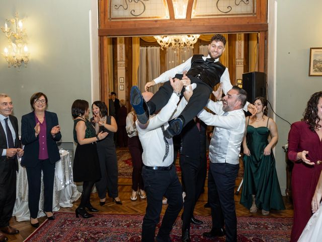 Il matrimonio di Luca e Monica a Canzo, Como 110